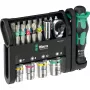 Tool-Check Modular 1, Bit-Satz schwarz/grün, 21-teilig, inkl. 1/4 Bit-Ratsche