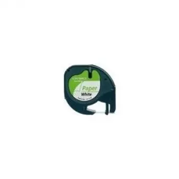 DYMO 12mm LetraTAG Papierband Etikettenband