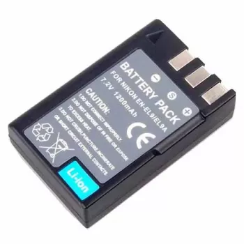 Wiederaufladbarer Kamera-Akku extra digital EN-EL9 7,2V 1500mAh für Nikon