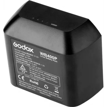 Kamerablitz-Zubehör Godox WB400P Lithium-Ionen-Akku 2600 mAh 21,6 V
