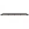 Patch Panel Digitus CAT 6 Class E High Density Geschirmt Schwarz