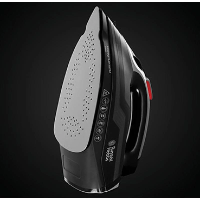 Russell Hobbs 20630-56 Bügeleisen Trocken- & Dampfbügeleisen Keramiksohle 3100 W Schwarz, Grau