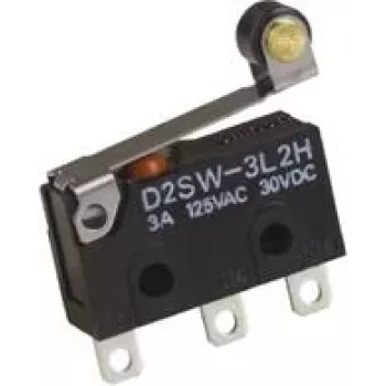 Omron D2SW-3L2H Mikroschalter 125 V/AC 3 A 1 x Ein/(Aus) 1 Stück Beutel