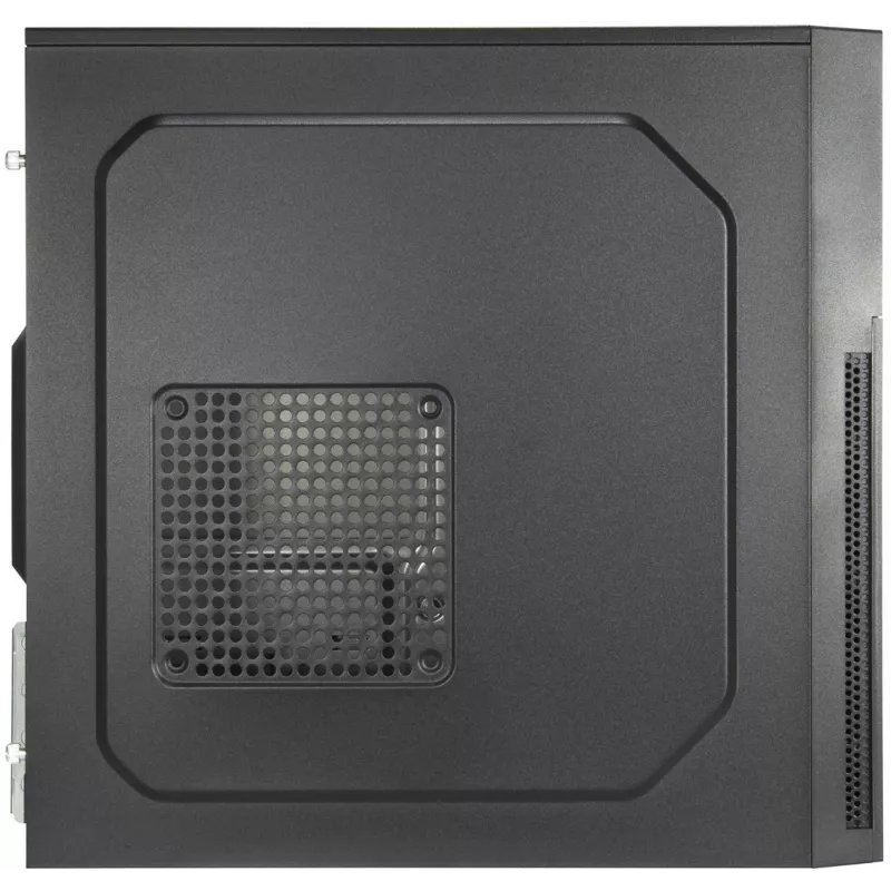 Computergehäuse INTER-TECH IT-6521 gerade, ATX, Schwarz