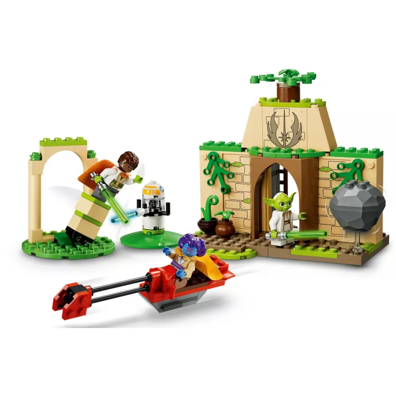 LEGO Bauset Star Wars 75358 Jedi-Tempel auf Tenoo – Konstruktionsspielzeug, Sammler-Spielset
