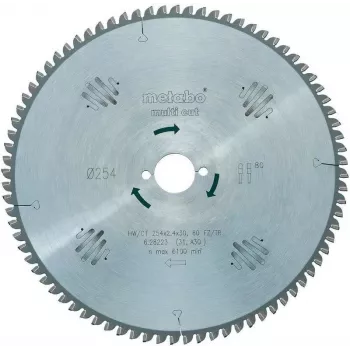 Kreissägeblatt Metabo 6.28083.00 Dicke 1,8 mm