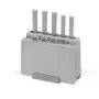 Messer- und Schneidebrett-Set Maestro MR-1412-Grau — Küchenmesser-Set mit 6 Messern, 4 Schneidebrettern und Ständer, beige