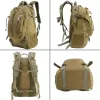 Extralink Militärischer Taktischer Rucksack 30L - Herren Reise- und Outdoor-Militär-Schulrucksack