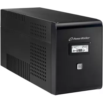PowerWalker VI 2000 LCD 2 kVA 1200 W 2 AC-Ausgänge