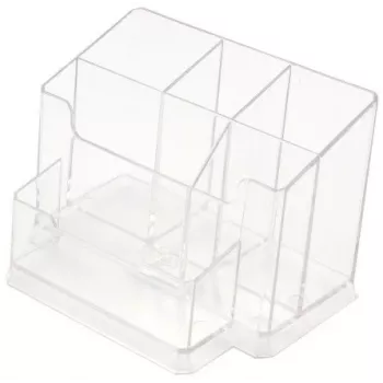 Federmäppchen Forpus, transparent, leer, Fach 6 1005-016