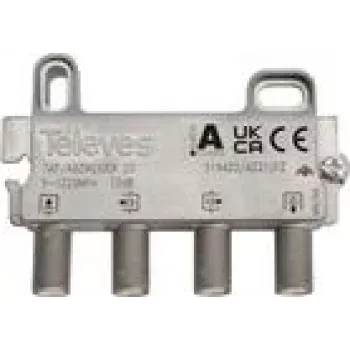 Splitter Televes AZ212FZ 2-fach 5–1218 MHz 12 dB