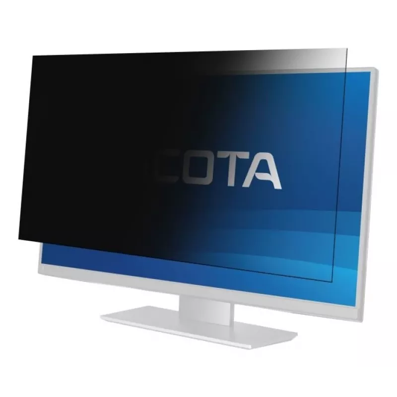 Dicota - Privacy Filter für Bildschirme - 2-Wege - abnehmbar - magnetisch - Schwarz - für Dell P2422H, P2422HA, P2422HE (D80271-2MG)