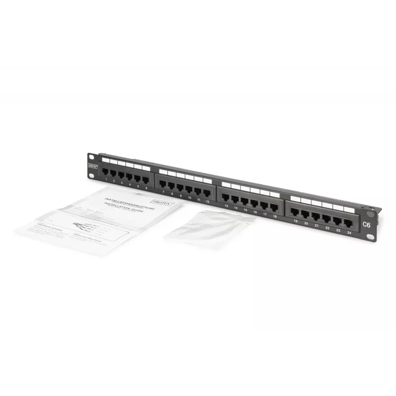 Digitus CAT 6 Patchpanel ungeschirmt DN-91624U-CR