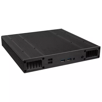 Computergehäuse Akasa Plato WS UCFF-Gehäuse, OEM, schwarz