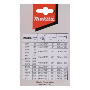 Makita 191H12-3 Elektro-Kettensägen-Zubehör 1 Stk.