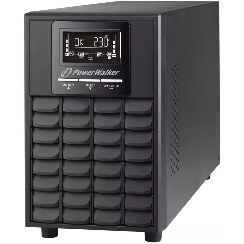 PowerWalker VFI 1000 CG PF1 unterbrechungsfreie Stromversorgung (USV) Doppelwandler (Online) 1 kVA 1000 W 4 AC-Ausgänge