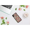 Schutzhülle iKins für iPhone XS Max — Rautenmuster, schwarz
