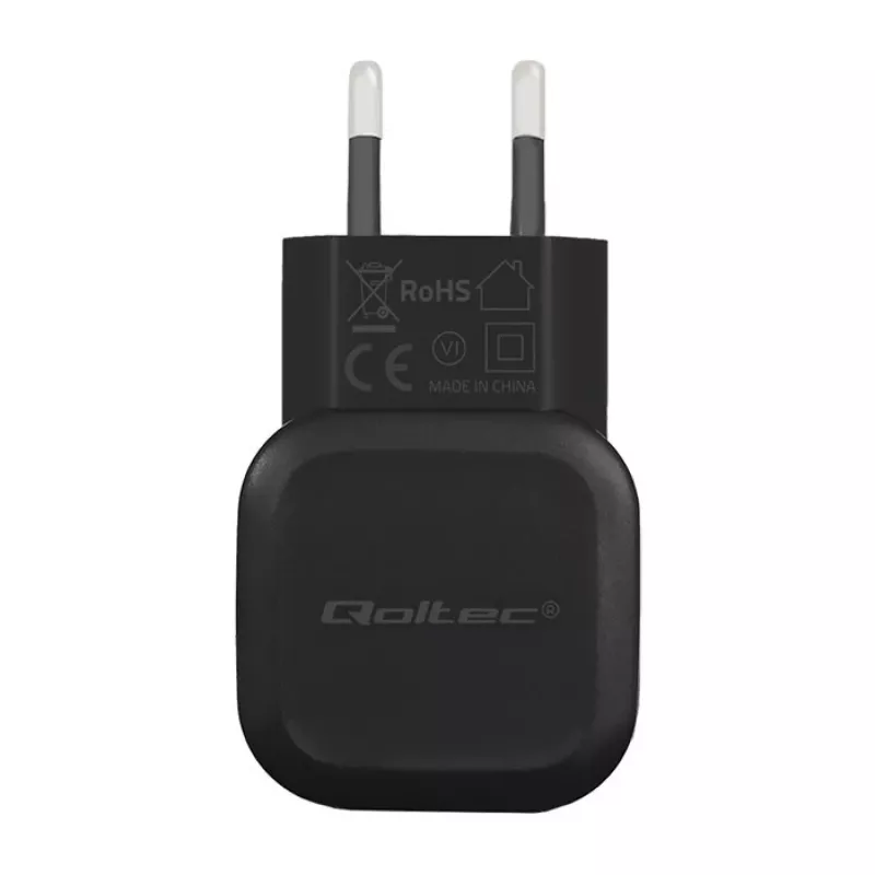 Ladegerät Qoltec 50180 Innenbereich AC Schwarz