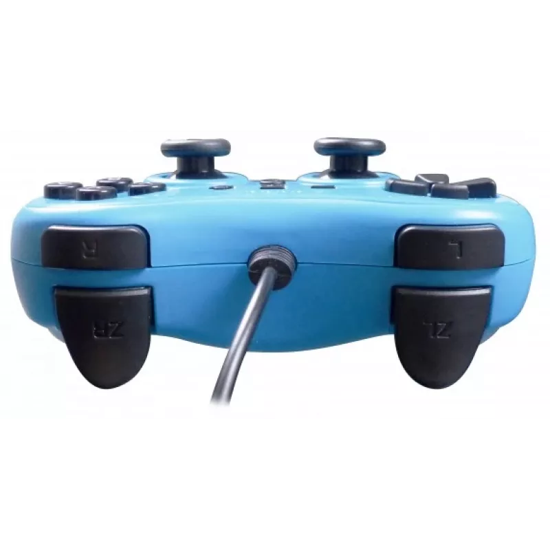 Kabelgebundener Controller SUBSONIC SA5488-1 Neon Blue — für Nintendo Switch, kabelgebundene Verbindung