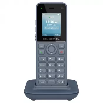 Grandstream Networks WP8256 IP-Telefon Anthrazit 3 Leitungen LCD Wi-Fi