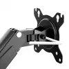 Maclean MC-860N Monitorhalterung, mit Gasfeder, 13-27, 8 kg, Schwarz