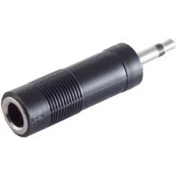 Kabelverbinder ShiverPeaks BS57002 3,5 mm 6,3 mm Schwarz Stecker/Buchse