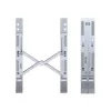 Laptopständer UNITEK OT155SL Silber Aluminium 13-41° neigbar