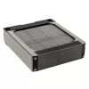 Radiatorblock Aqua-Computer 33701 — Aluminium/Kupfer/Edelstahl, 160×140×40 mm, Silber