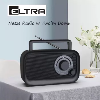 Eltra HANIA schwarz tragbares Radio (Modell )