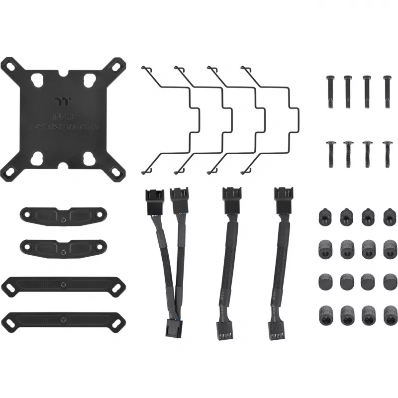 Thermaltake TOUGHAIR 710 - Prozessor-Luftkühler - (für: LGA1156, LGA1155, LGA2011, LGA1150, LGA2011-3, LGA1151, AM4, LGA2066, LGA1200, LGA1700, AM5)
