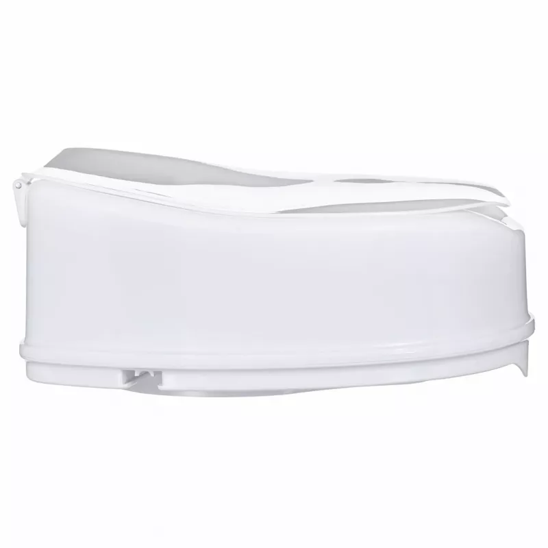 Toilettensitzerhöhungszubehör ActionMed NT15AM — Erhöhung, 15 cm Höhe, Polypropylen, abschließbar, maximale Belastung 180 kg, Innenmaß 210×268 mm, Breite 360 mm