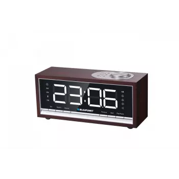 Tragbarer Radiowecker BLAUPUNKT CR60BT — FM PLL, Bluetooth, LED-Display, 60 Senderspeicher, Batterie/DC, CR2032 Backup