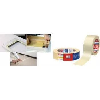 Malerkreppband Tesa Kreppband 50 mm x 50 m, braun – Malerkreppband