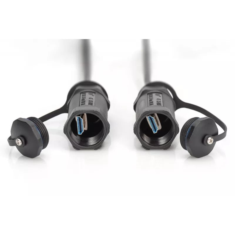 Digitus 4K HDMI AOC gepanzertes Verbindungskabel 10m 2.0 14,4 Gbit/s