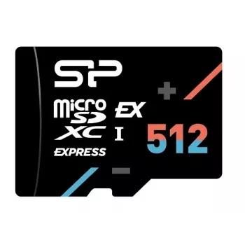microSDXC-Speicherkarte Silicon Power Hypera microSDXC Express 512 GB — UHS-I U3, V30, A1, Class 10