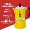 Moka pot Bialetti Rainbow Schwarz Gelb