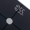 Personenwaage Adler AD 8187 — maximales Gewicht 180 kg, Genauigkeit 100 g, BMI-Messung, schwarz