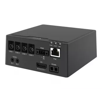 Basiseinheit AXIS F9114-R Mk II — kabelgebundenes Ethernet für Innenräume, 10/100/1000 Mbit/s, 10–48 V, 12,7 W typ.