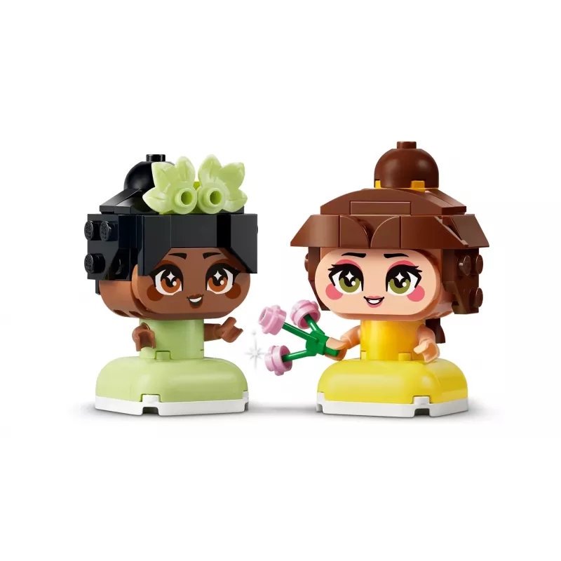 LEGO DISNEY 43291 Mini Belle und Tiana mit Schloss