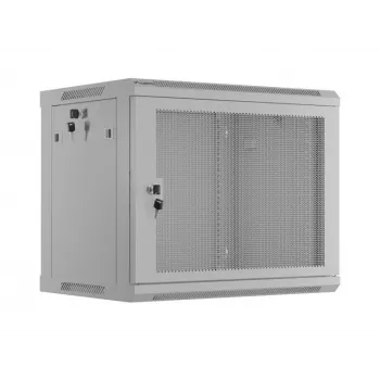 19 9U 600X 450 graues Wandmontage-Rack-Schrank perforiert