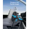 Kabelloses magnetisches Autoladegerät Anker MagGo 15W — Magnetisches 15W Qi-Schnellladen für Smartphones, Schwarz