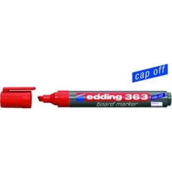 Marker Edding e-363 rot/grau Spitzenstärken 1 mm und 5 mm