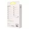 Baseus Crystal Shine Kabel USB auf Lightning, 2,4A, 2m (lila)