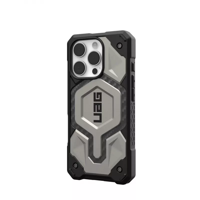 Urban Armor Gear Monarch Pro Handyhülle 16 cm (6,3) Cover Titanium