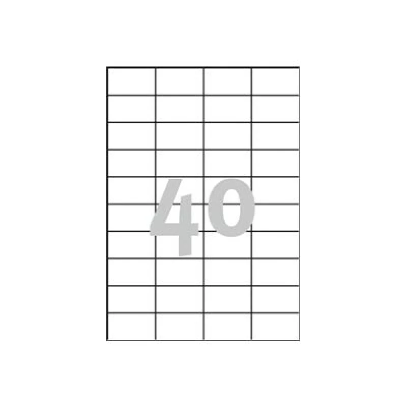 Avery Zweckform 3651 Universaletiketten 52,5 x 29,7 mm 100 Blatt Weiß