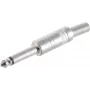 Mono 2‑Pol 6,3 mm Klinkenstecker ShiverPeaks 22220506 Metall, 6,3 mm Monostecker