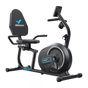 MERACH MR-S08B1-EU Liege-Heimtrainer (schwarz)