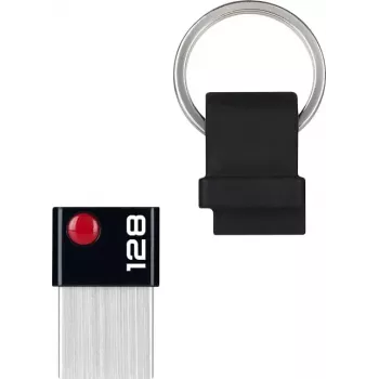 USB-Stick EMTEC ECMMD128GT103 128 GB USB Typ-A 3.2 Gen 1 (3.1) Schwarz, Lesen 180 MB/s, Schreiben 25 MB/s