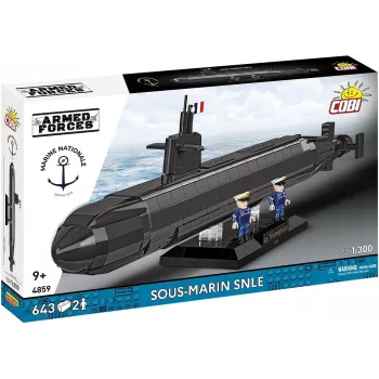 Cobi Blocks Sous-Marin SNLE Konstruktionsset — 643 Teile