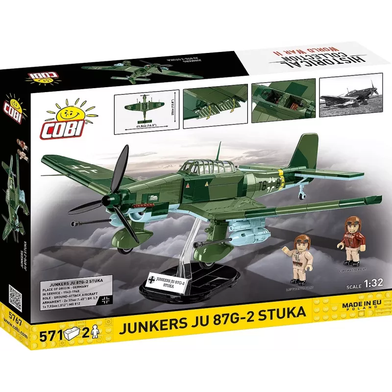 Bausatz Cobi Blocks Junkers JU 87G-2 Stuka 571-tlg. Modellbausatz